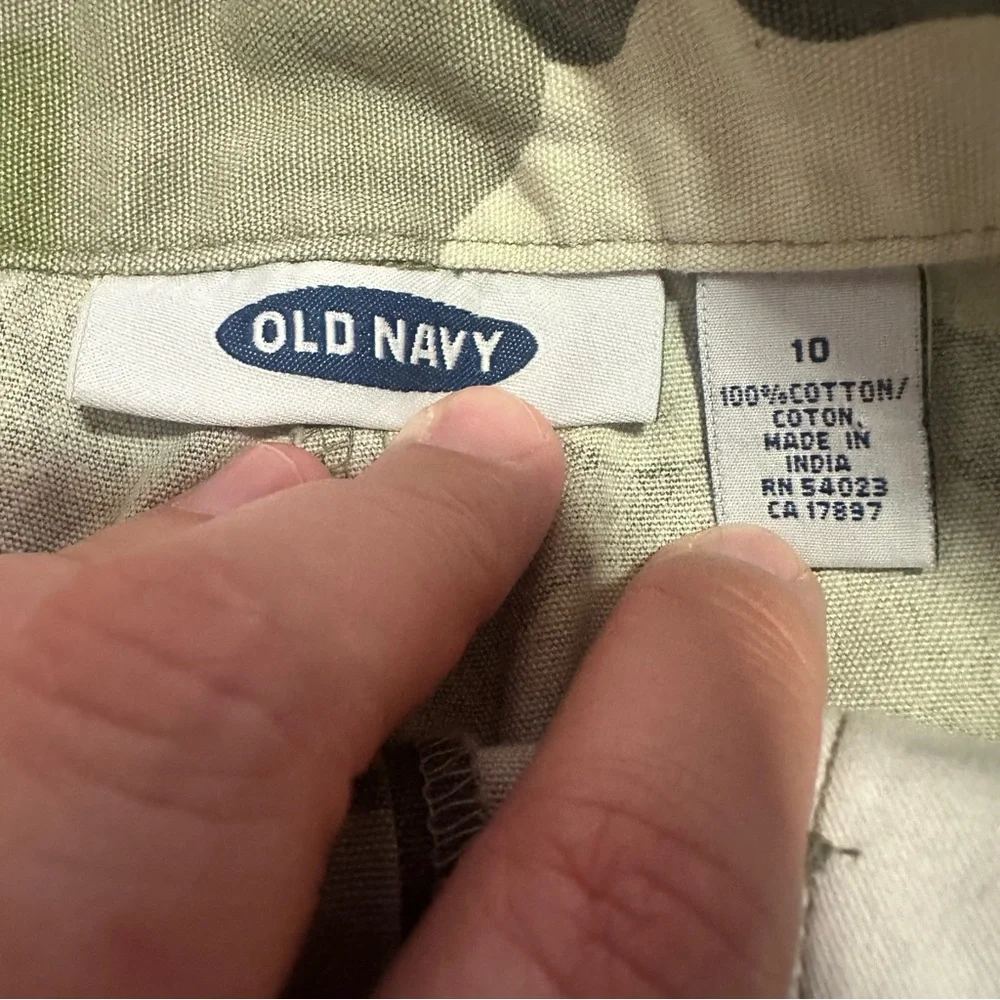 Y2K (2001) Old Navy camo skirt size 10 - Picture 5 of 6